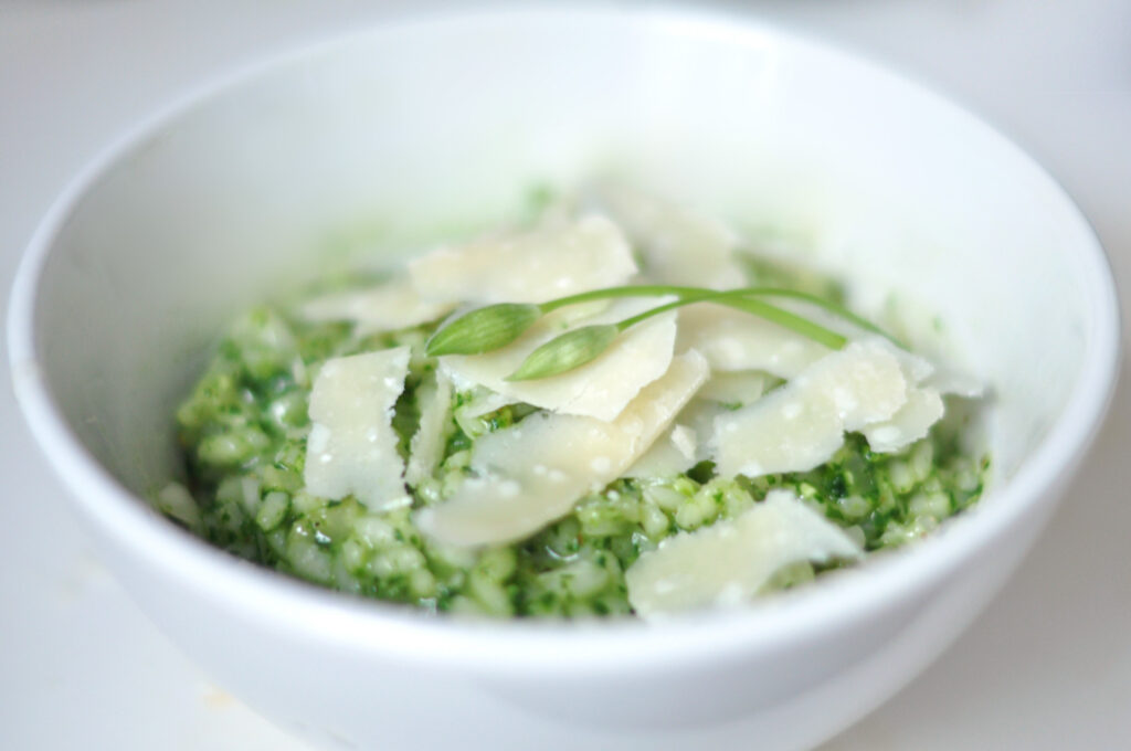 Bärlauch-Risotto
