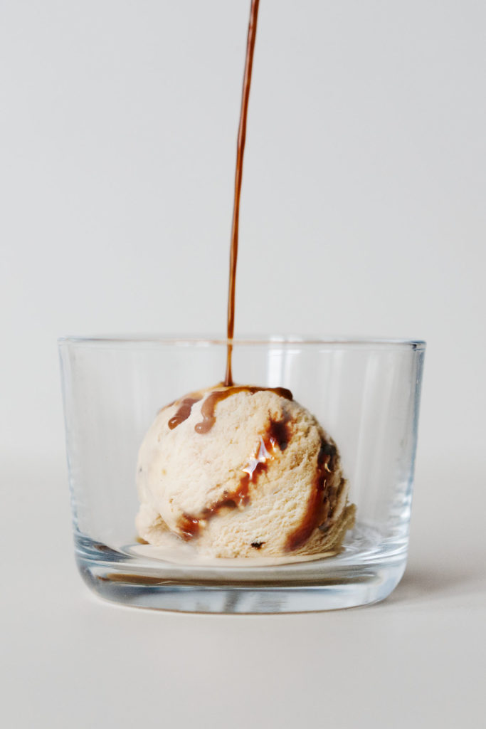 Kaffee-Eis mit Mascarpone und Espresso