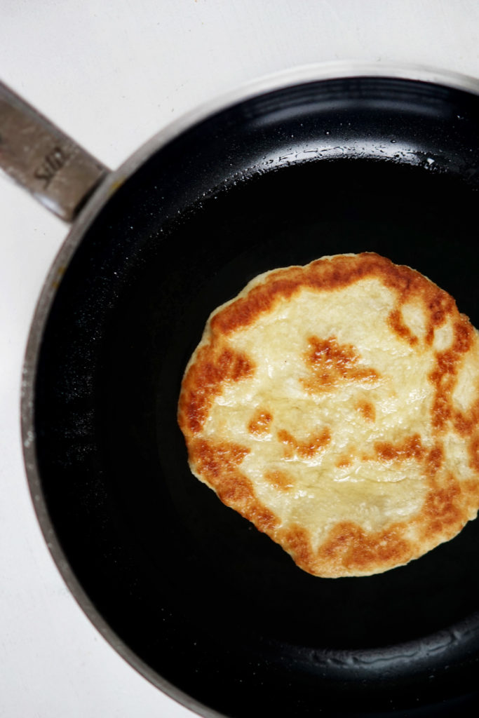 Marokkanisches Pitabrot aus der Pfanne