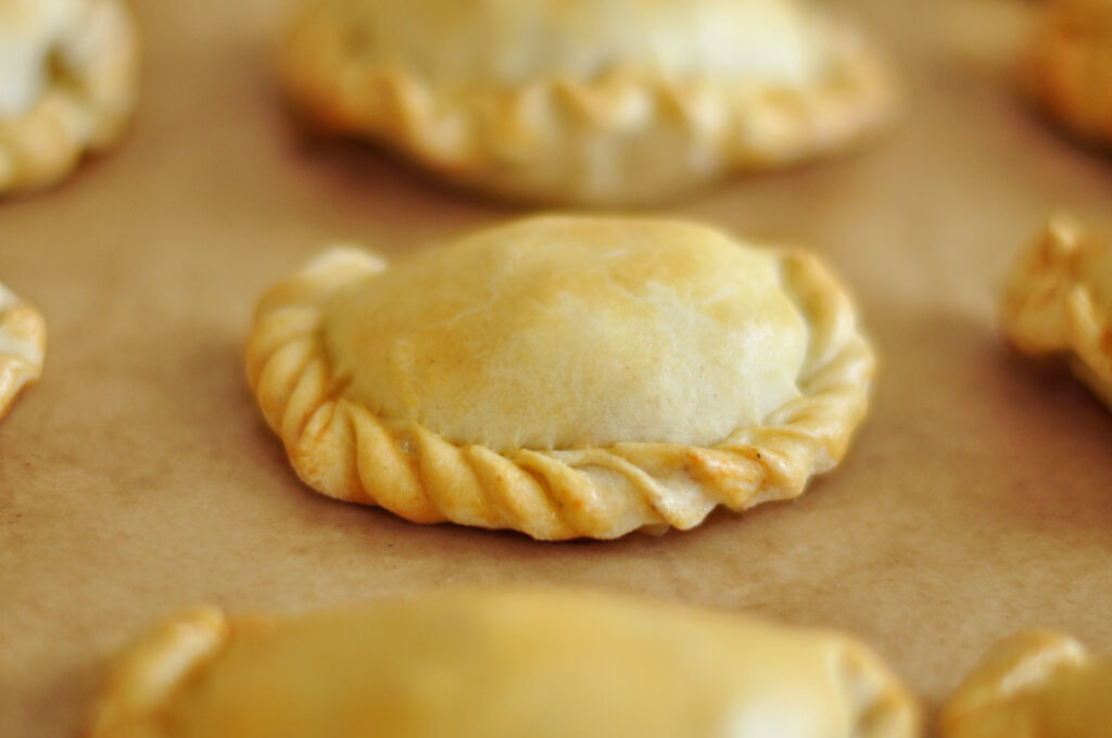 Empanadas de pollo - Teigtaschen mit Hähnchenfüllung