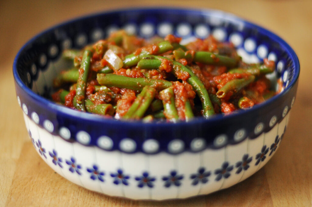 Grüne Bohnen in Tomatensauce - Fagiolini al pomodoro