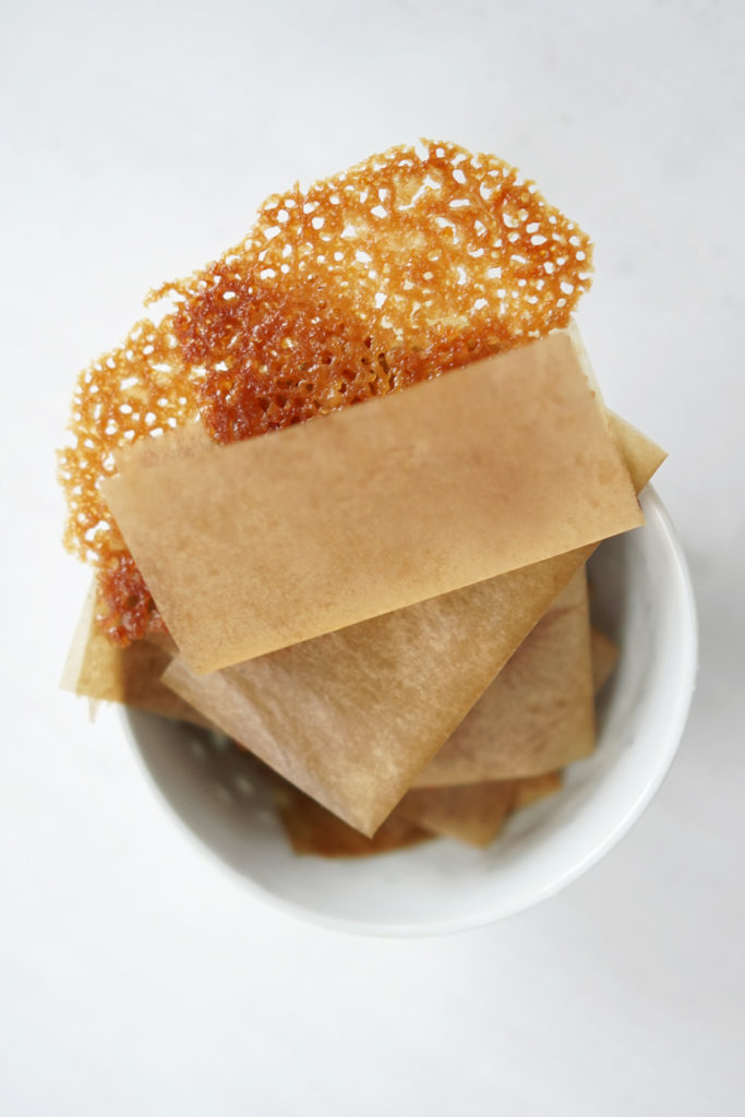 Karamell-Orangen-Kekse - Karamellgitter