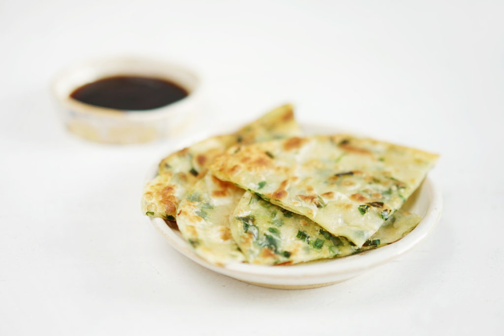 Knusprige Bärlauch-Fladen - Cong you bing