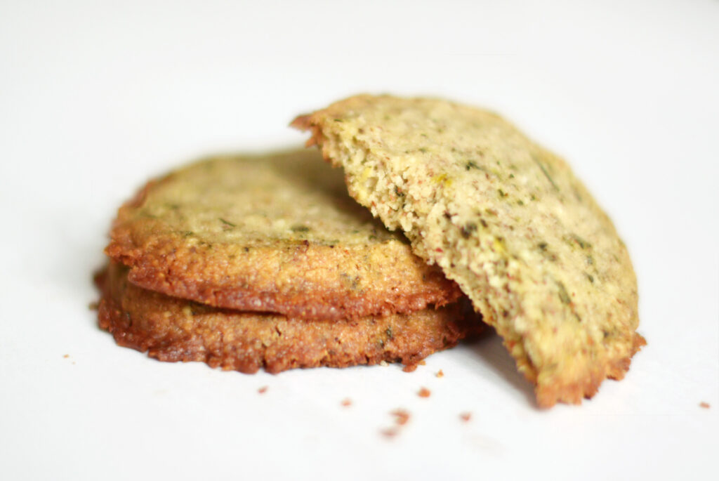 Sencha Cookies mit Mandeln, Zitrone und Grünem Tee