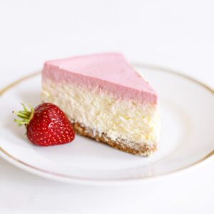 Strawberry Cheesecake - Käsekuchen mit Erdbeer-Topping