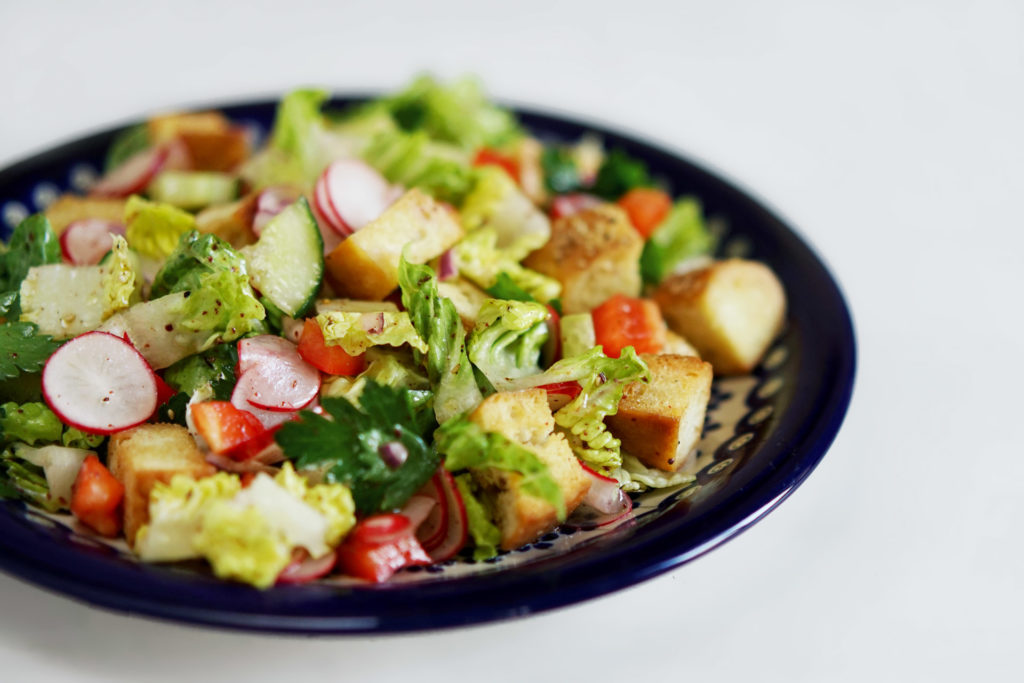 Libanesischer Brotsalat - Fattoush
