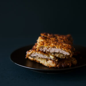 Schweineschnitzel mit Fünf-Gewürze-Pulver