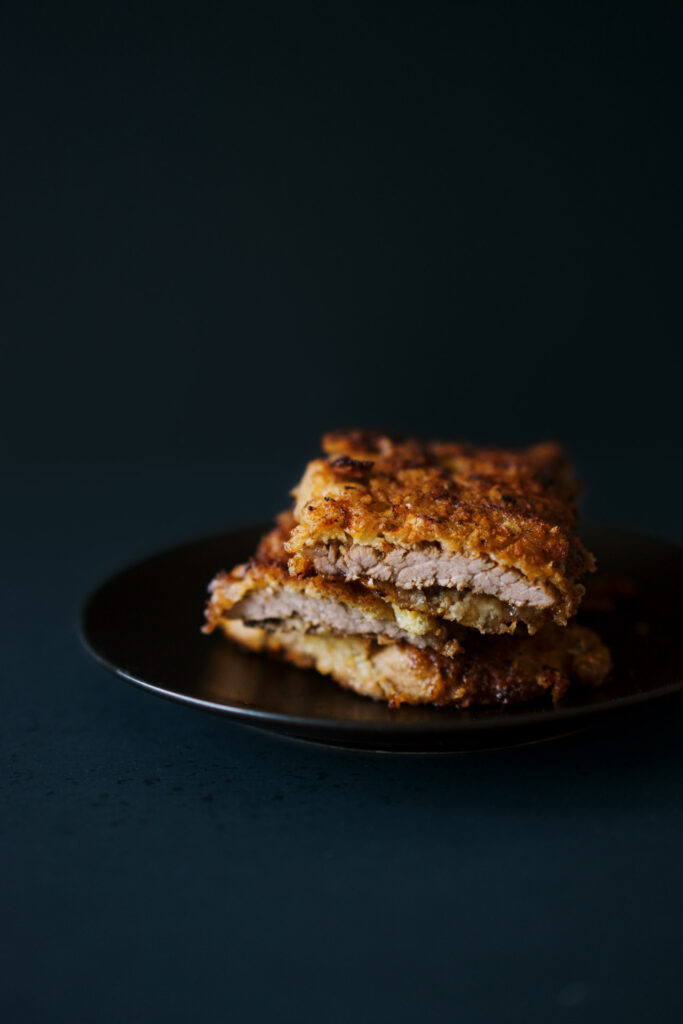 Schweineschnitzel mit Fünf-Gewürze-Pulver