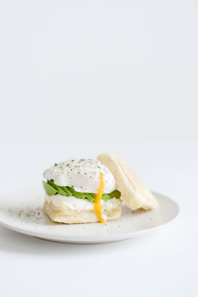 Selbstgebackene Toastbrötchen - English Muffins