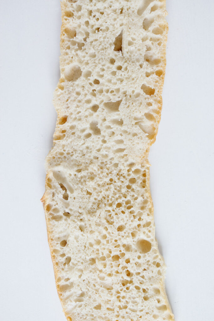Französisches Baguette mit Sauerteig