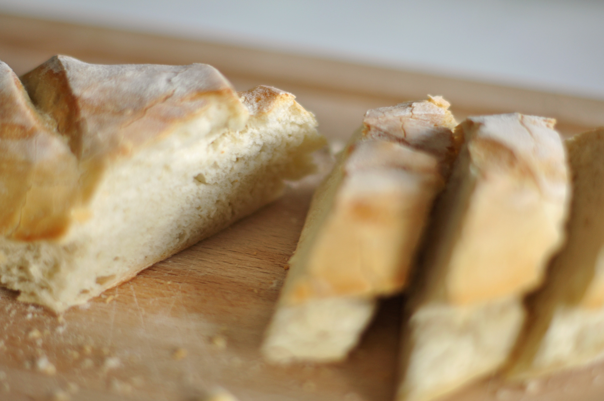 „Selbstgebackenes Baguette