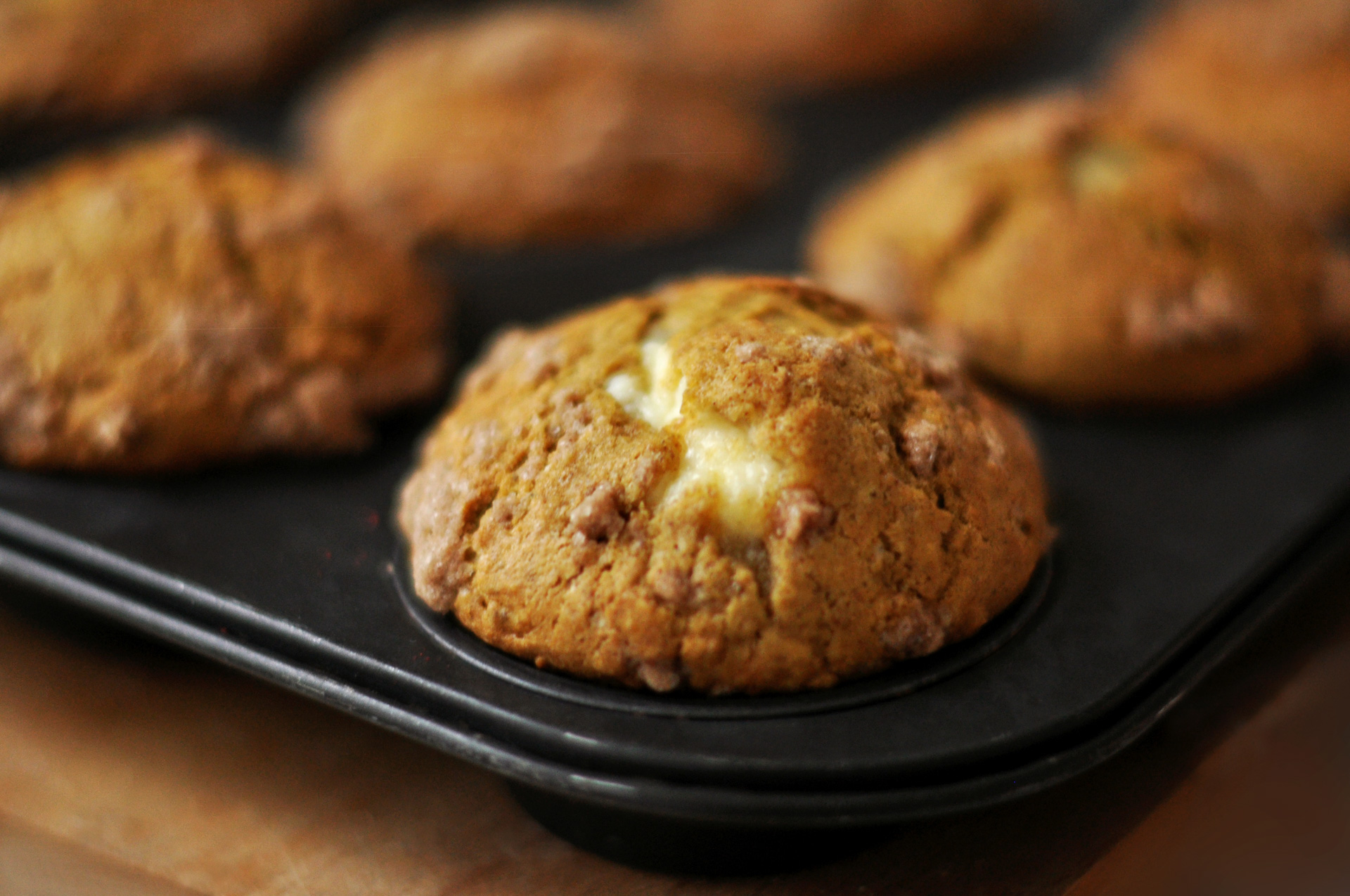 „Kürbis-Frischkäse-Muffins