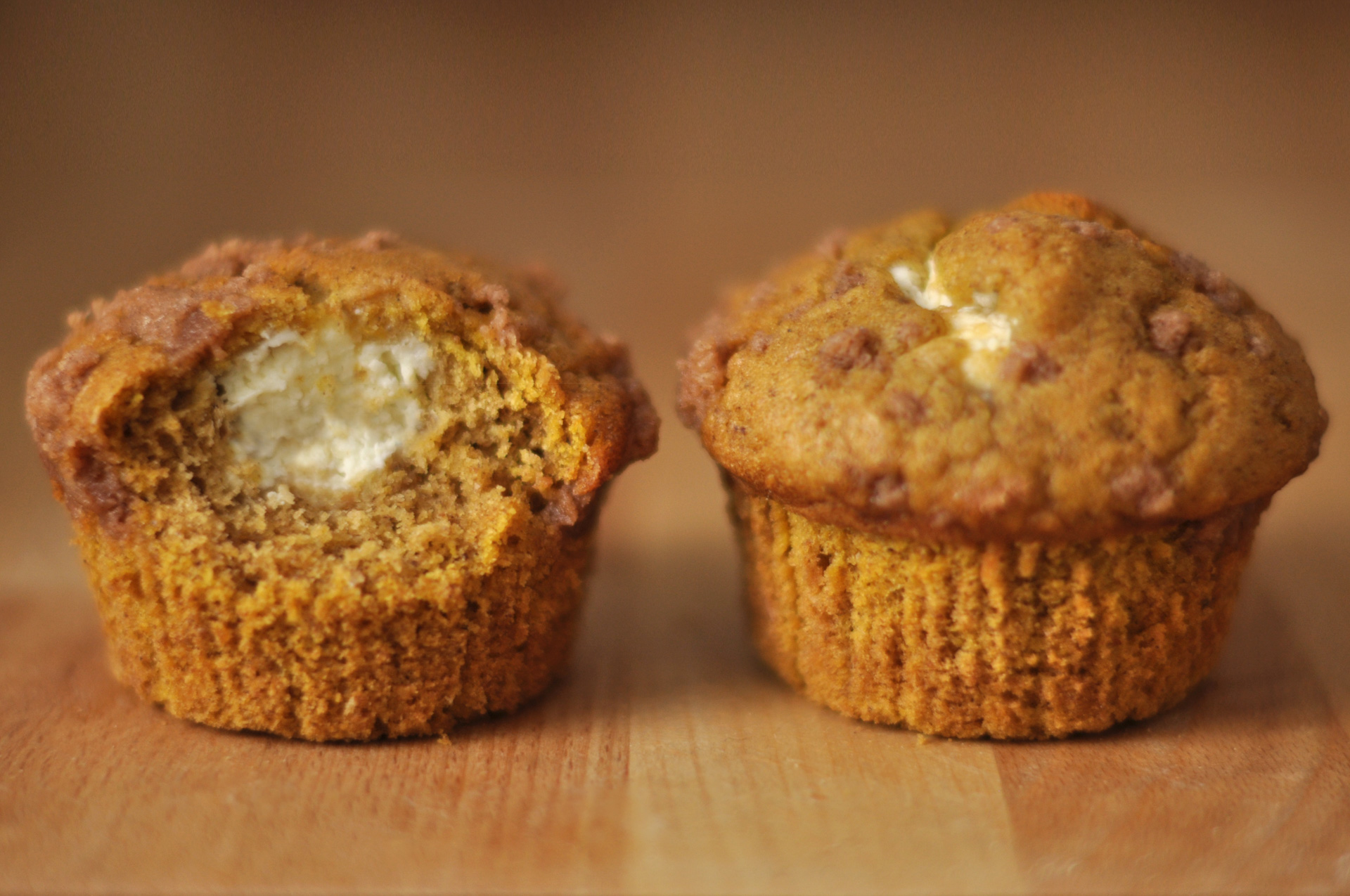 „Kürbis-Frischkäse-Muffins