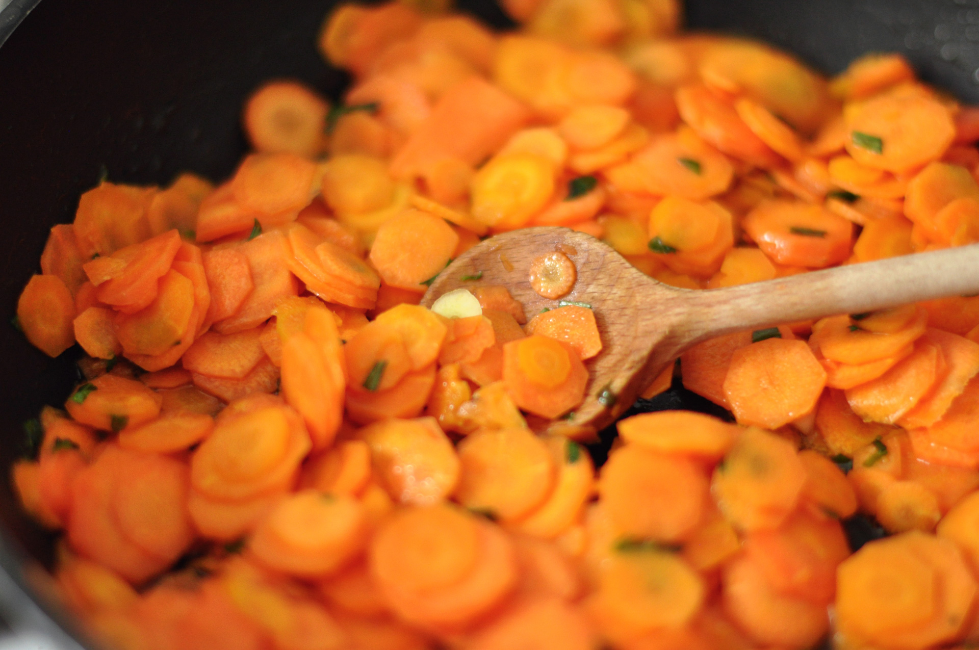 „Möhren mit Estragon und Honig