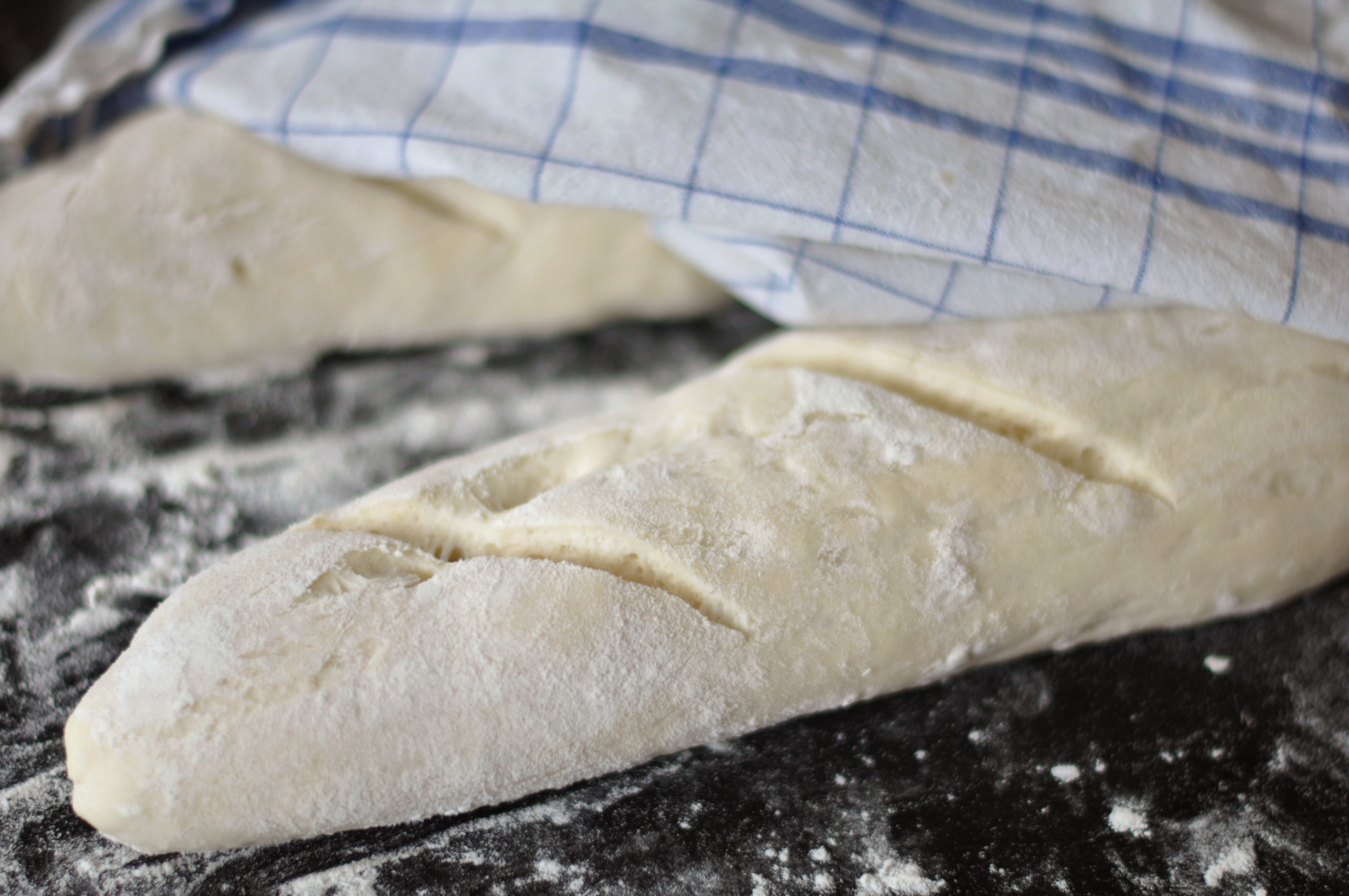 „Selbstgebackenes Baguette