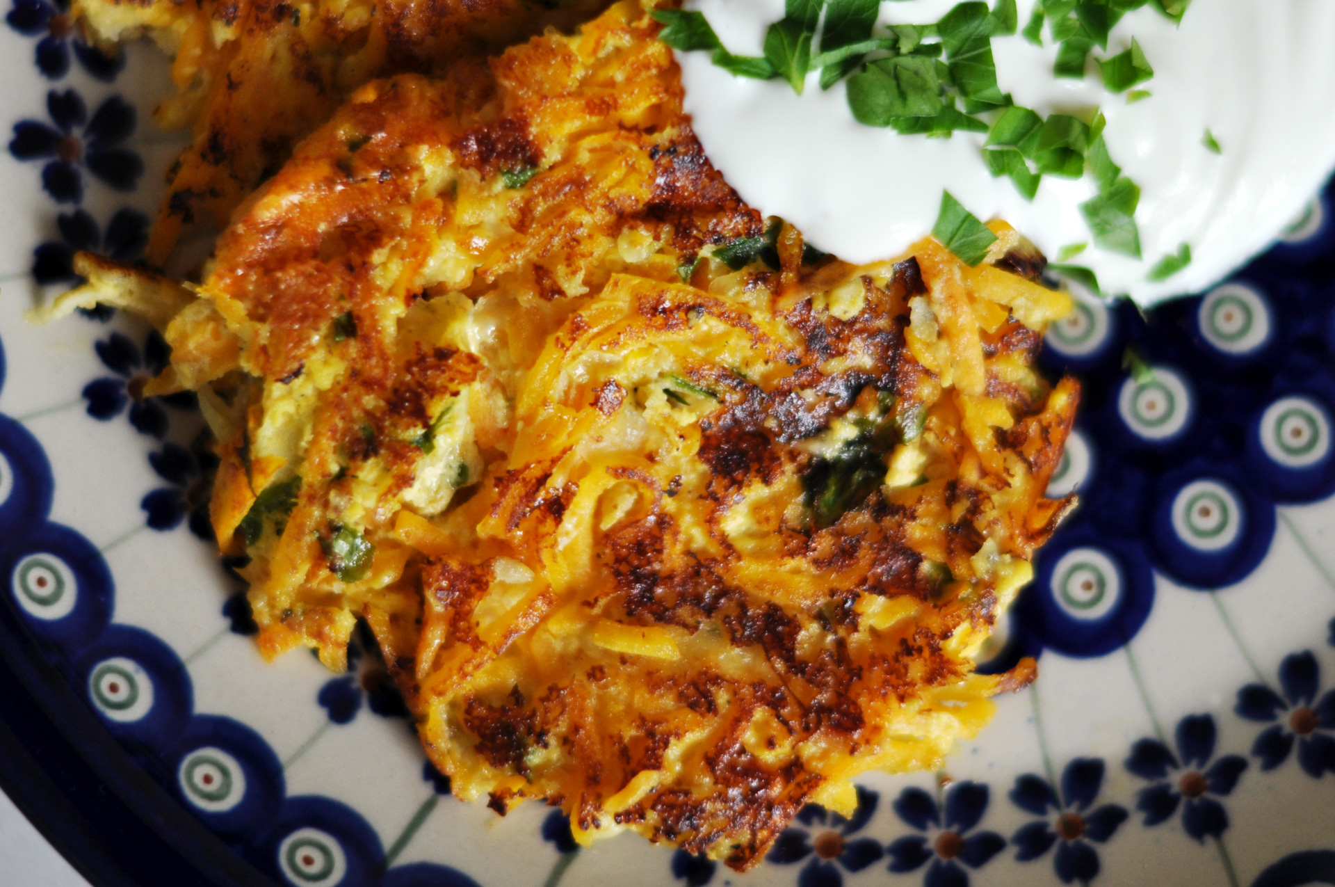 „Möhren-Käse-Puffer