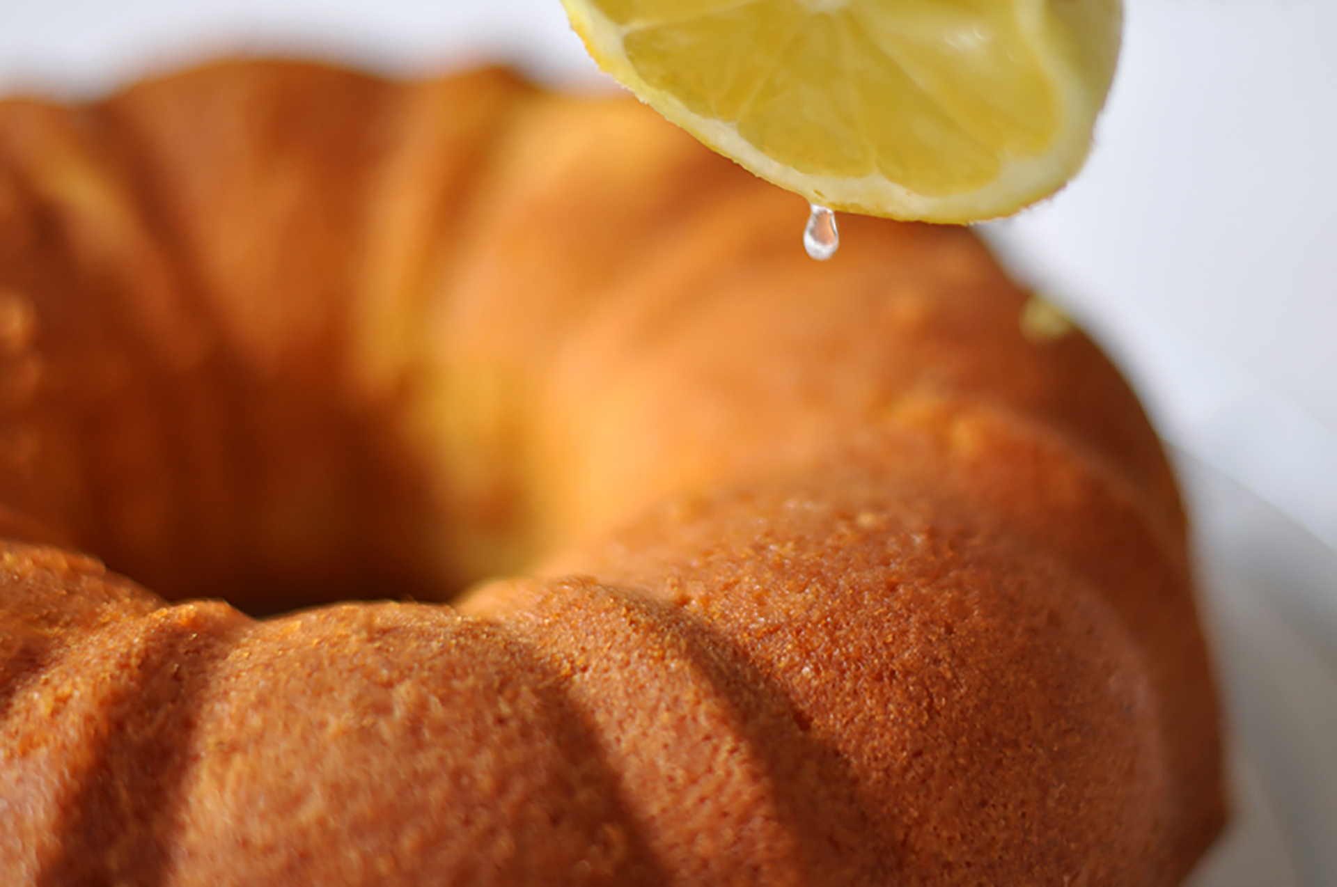 „Getränkter Zitronenkuchen