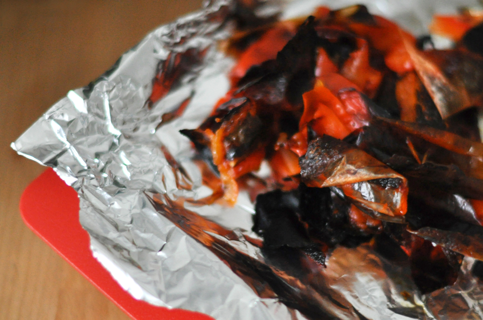 „Pasta mit Sauce aus gerösteter Paprika