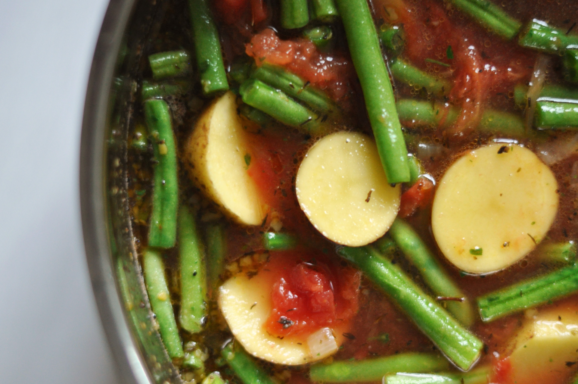 „Bohnen-Kartoffel-Eintopf