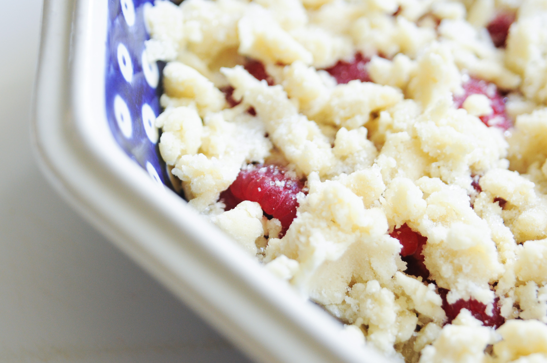 „Raspberry Crumble