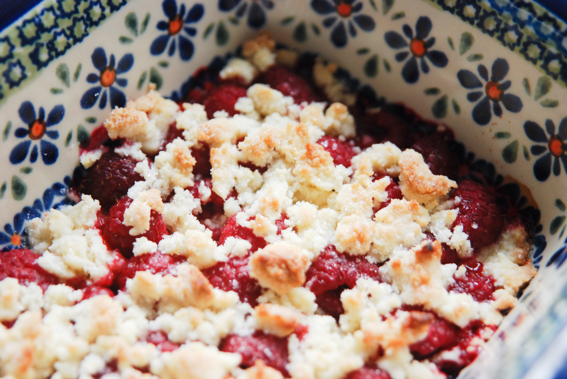 „Raspberry Crumble